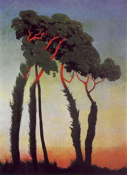  Felix  Vallotton Landscape with Trees China oil painting art